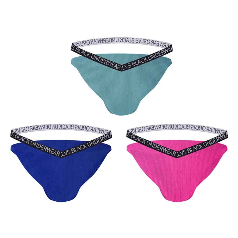 Сексуальные мужские хлопковые трусы с низкой посадкой, бикини с высоким вырезом и двойной поясом, U-образная сумка, нижнее белье, мужское нижнее белье, сексуальное гей-сиссисауلو Nangيريريرôt