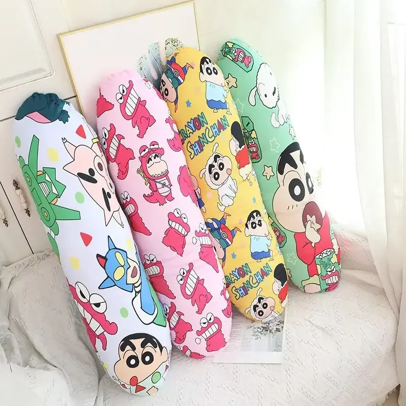 

Very Soft Cuddly Crayon Shin-chan Long Plushies Cartoon Stuffed Anime Bedside Cushion Sleeping Plush Toy Sofa Bed Home Decor