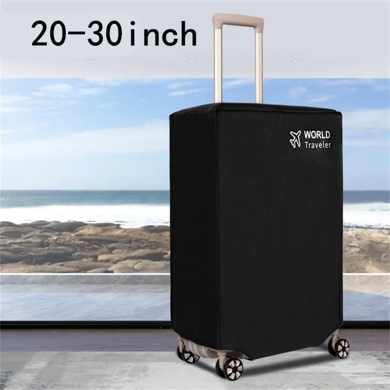 

20/24/28/30inch Luggage Protector Cover Non-woven Luggage Cover Dustproof Trolley Suitcase Wear-resistant Rolling Anti-scratch