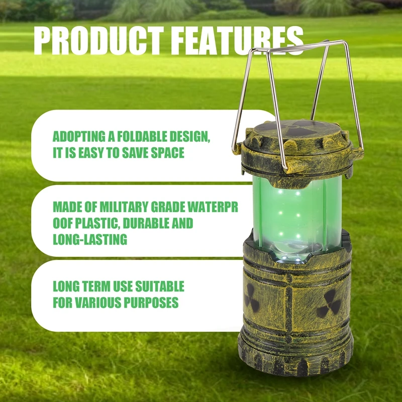 24-Hour Delivery Miniature Nuclear Reactor Lantern,Lantern Camping Light, Battery Operated Lanterns Bright For Power Outdoor Cam