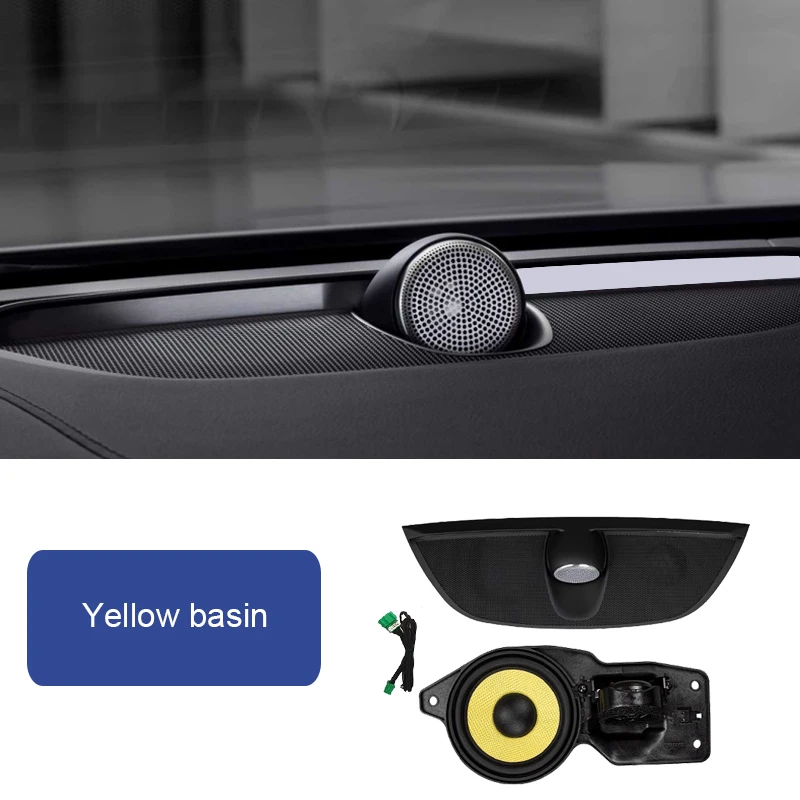 Voor Volvo XC60 S90 XC90 S60 V60 V90 center speaker cover decoratie auto accessoires