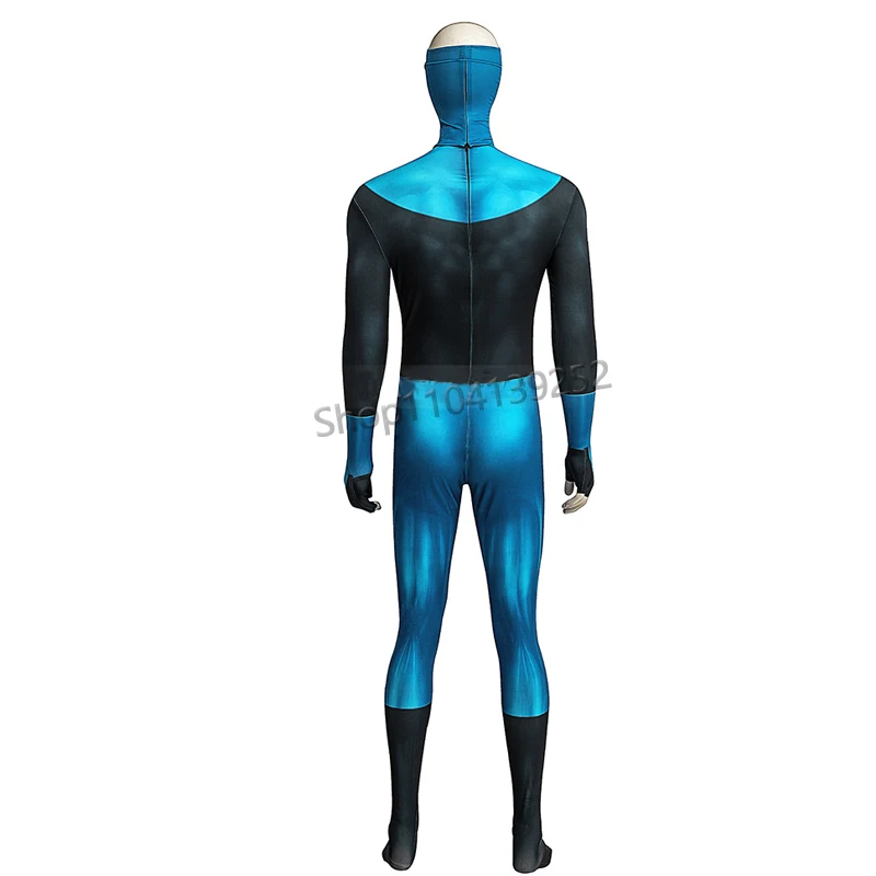 Invincibile Mark Grayson Nuovo Vestito Costume Cosplay Uomini Zentai 3D Stampa Tuta Occhiali Maschera Set Halloween Maschio Fantasia Tuta