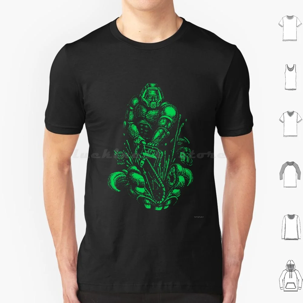 Time To Rip T Shirt 6xl Cotton Cool Tee Baron Hell Demon Pixel Retro Game Serhiy Chainsaw Marine Doomguy