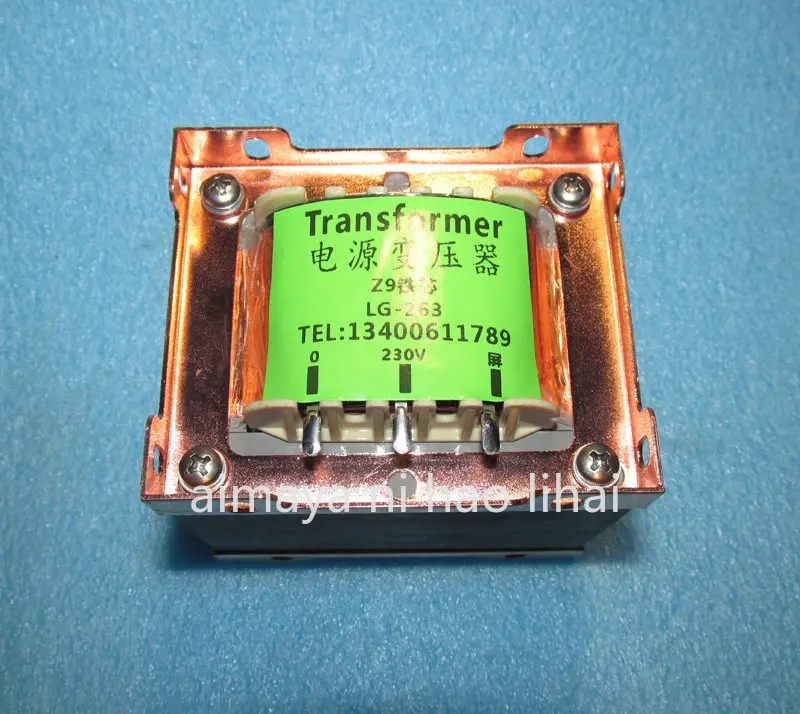 

220V 90W power transformer Z9 iron chip thickness 0.23 EI86X50mm no-load current small
