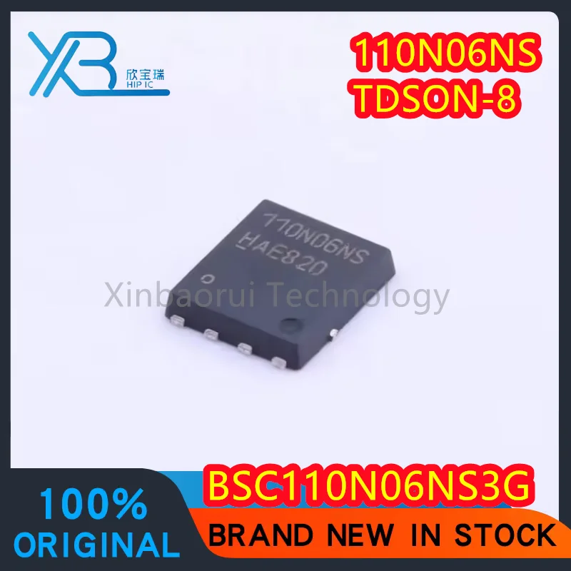 

(5/10pieces) 110N06NS BSC110N06NS3G BSC110N06NS brand new in stock TDSON-8 60V 50A MOS tube original electronics