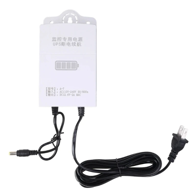 12V-2A Uninterruptible Power Supply For Wifi, Router, Modem, Security Camera Mini UPS Battery Backup Protector