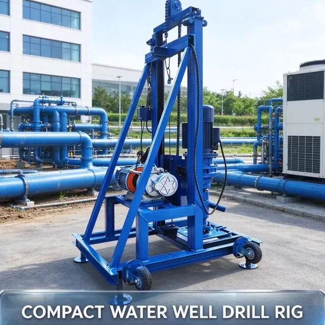 Customized High Value Small Hydraulic Borehole Drilling Equipment, Cost-effective Water Well Rig for Family Farm