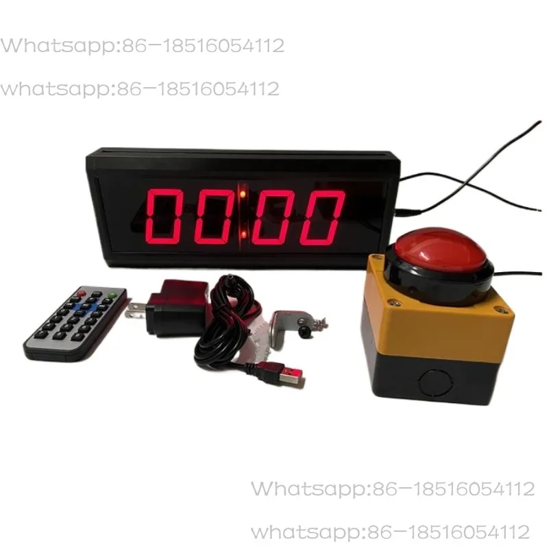 Electronic Timer, Basketball Game Reminder, Exam Chamber, Double-sided Running Stopwatch