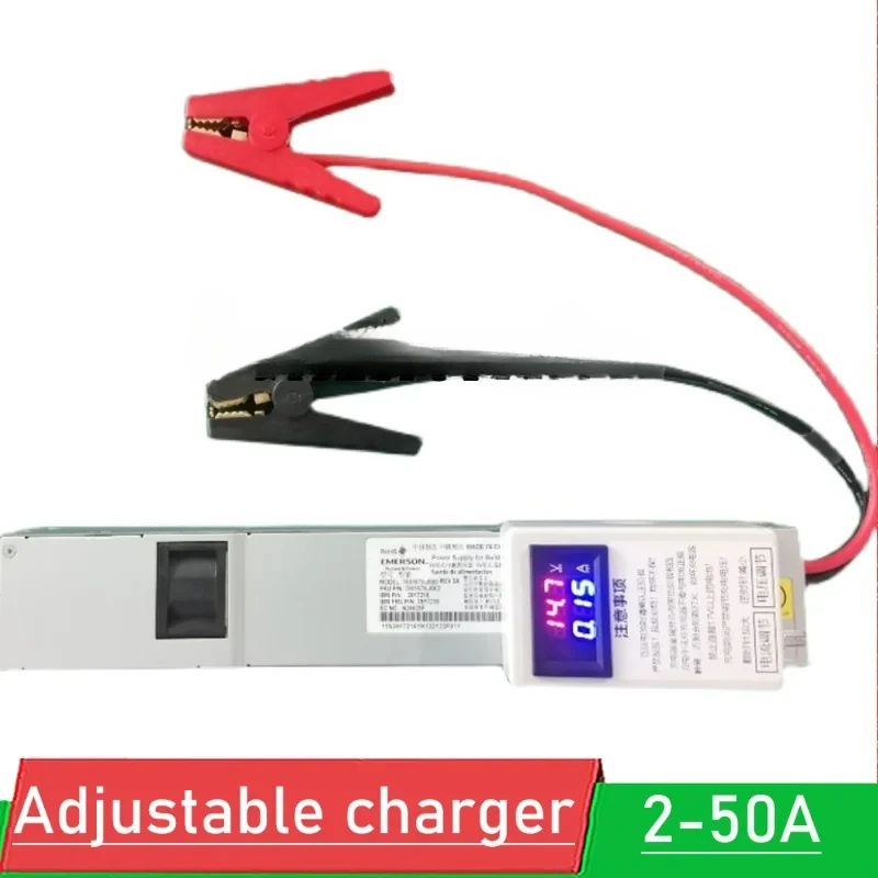 DYKB 12.6V Ternary Battery14.6V Lithium Iron Phosphate Adjustable Voltage And Current 50A Clip Can Be Connected