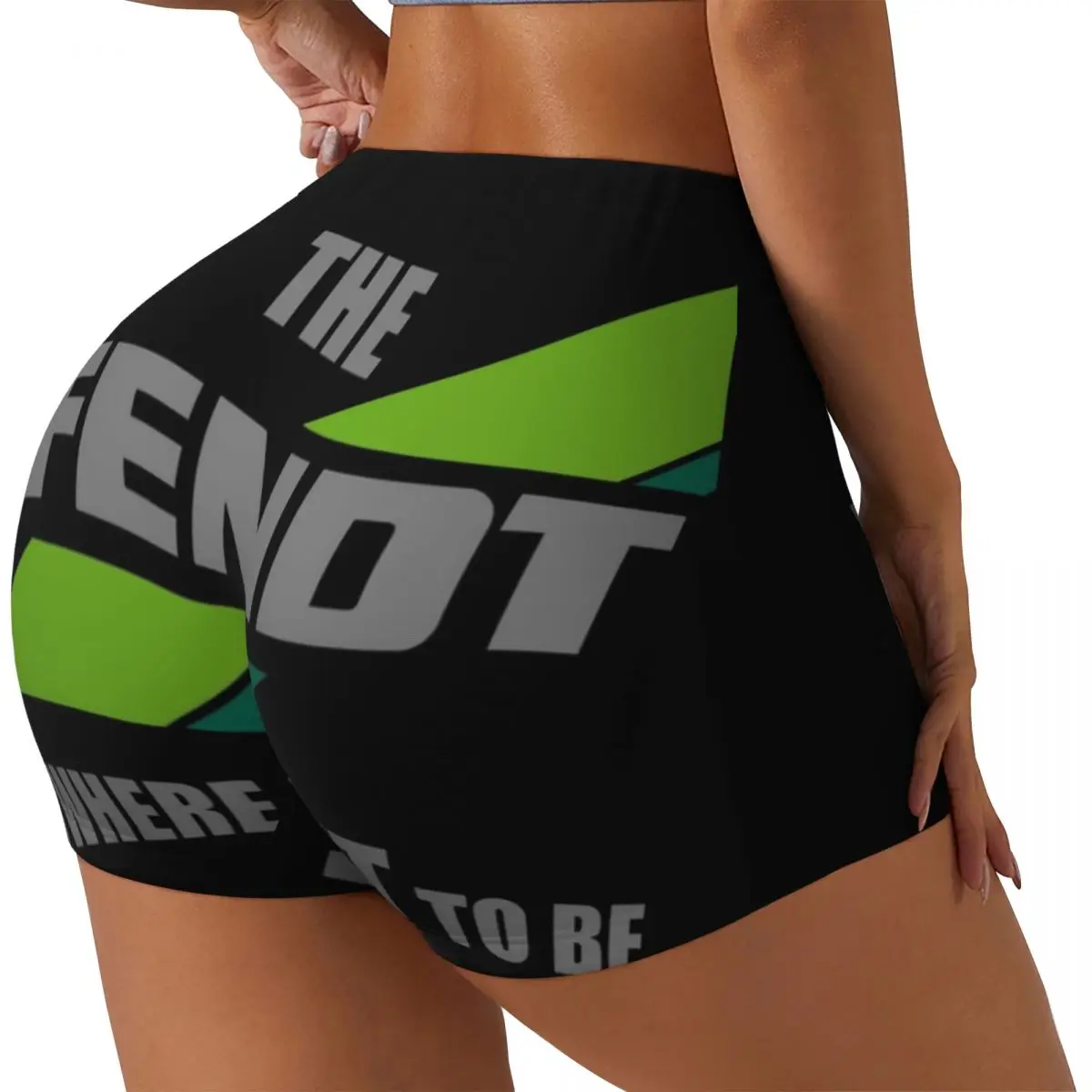 Custom Women's Fendt Tractor Workout Yoga Shorts Athletic Gym Running Volleyball Shorts