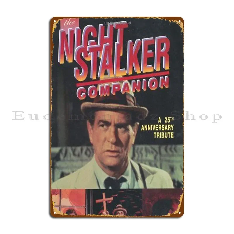 Night Stalker Metal Plaque Poster Printing Wall Plaque Wall Decor Printing Wall Decor Tin Sign Poster
