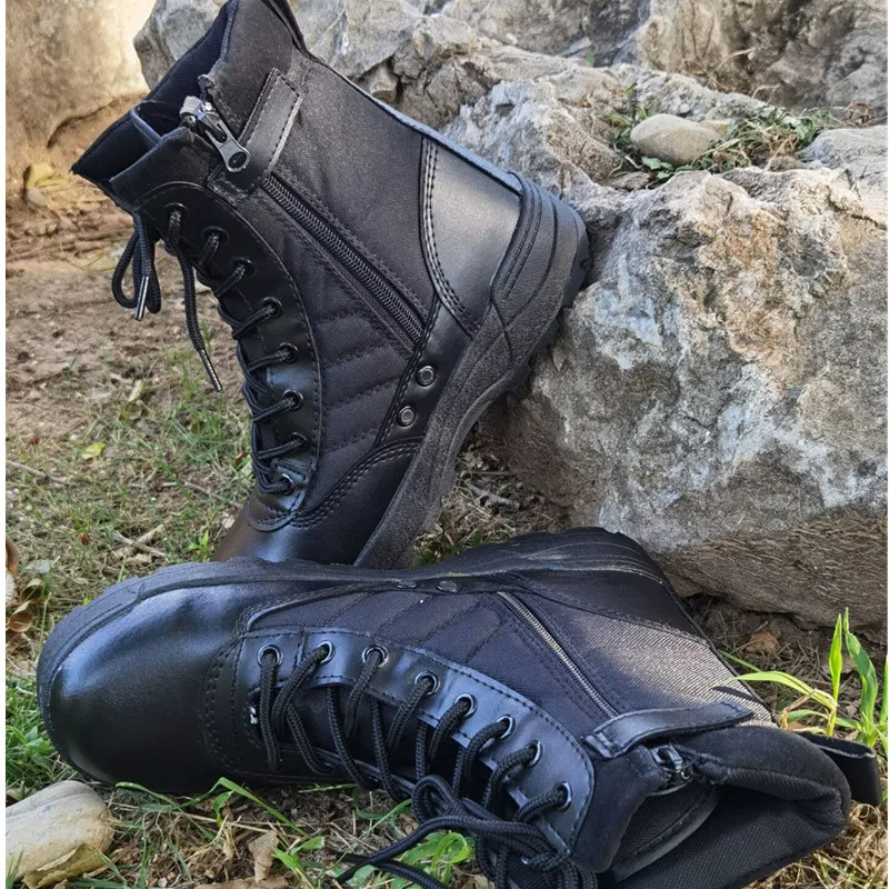 Botas de caña alta 2026 para hombre, calzado de exterior, botas de desierto, botas de combate, botas tácticas, calzado de senderismo