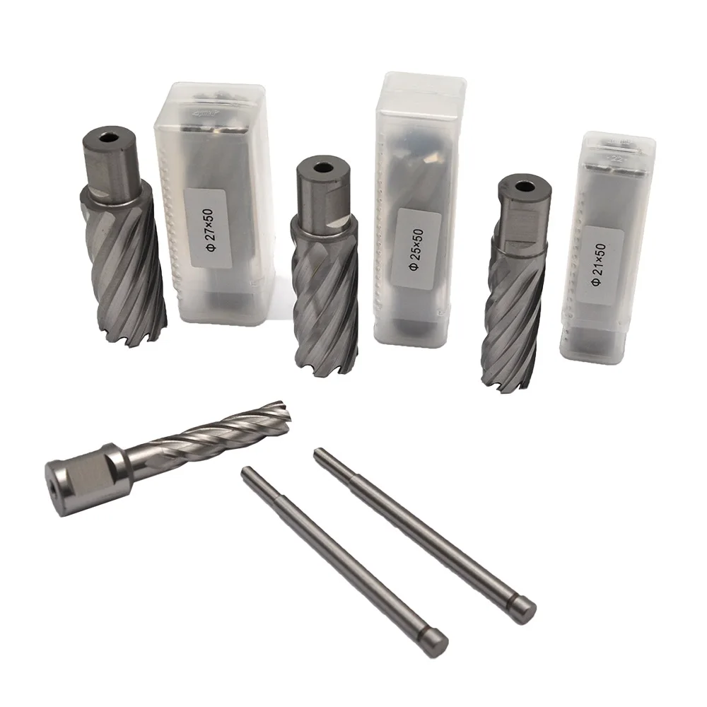 Hard Alloy Steel Plate Drill High-Speed Steel HSS Hollow Drill Bit TCT Steel Plate Metal Drilling and Coring Drill