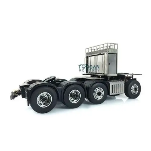 Lesu 1/14 Metal 8*8 Chassis RC Tractor Truck For Diy 3-speed Transmission Tamiyaya 3363 1851 Remote Control Model Th16495-Smt2