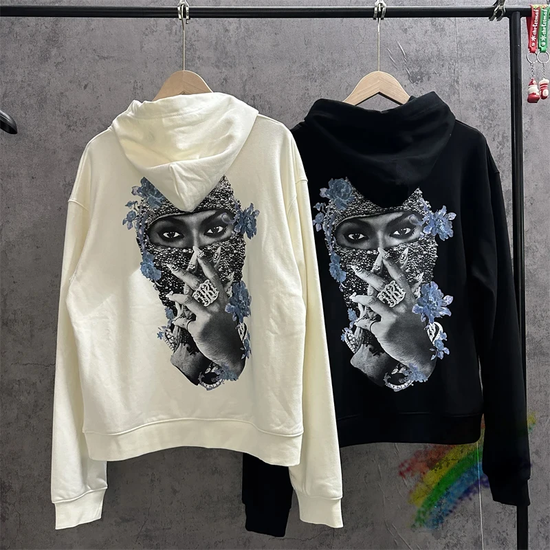 

IH NOM UH NIT Hoodie Men Women High Quality Pullover Diamond Masked Man Anime Clothes Oversized Hooded