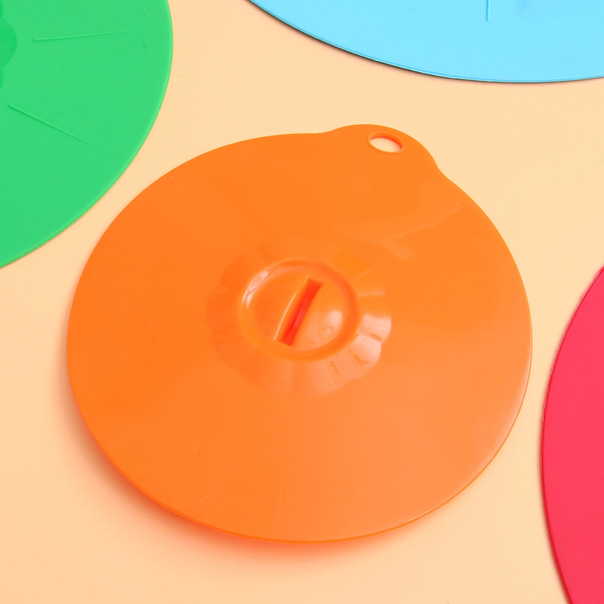 

5Pcs Silicone Sealed Lid Heat Resistant Microwave Leakproof Pot Bowl Covers Airtight Food Grade Multipurpose Kitchen Tool