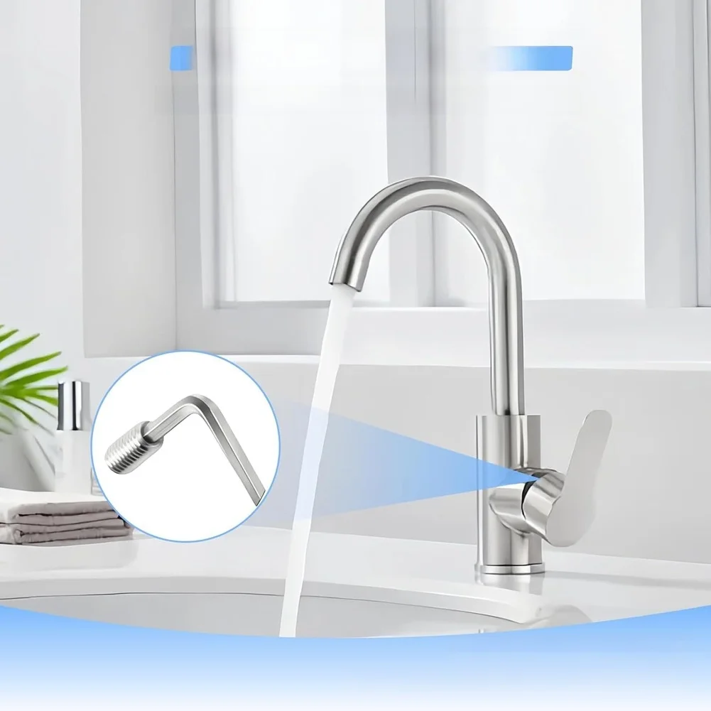 155023 Faucet Repair Hardware Kit with Hex Wrench and Set Screws Compatible with Most For Single Handle Faucet