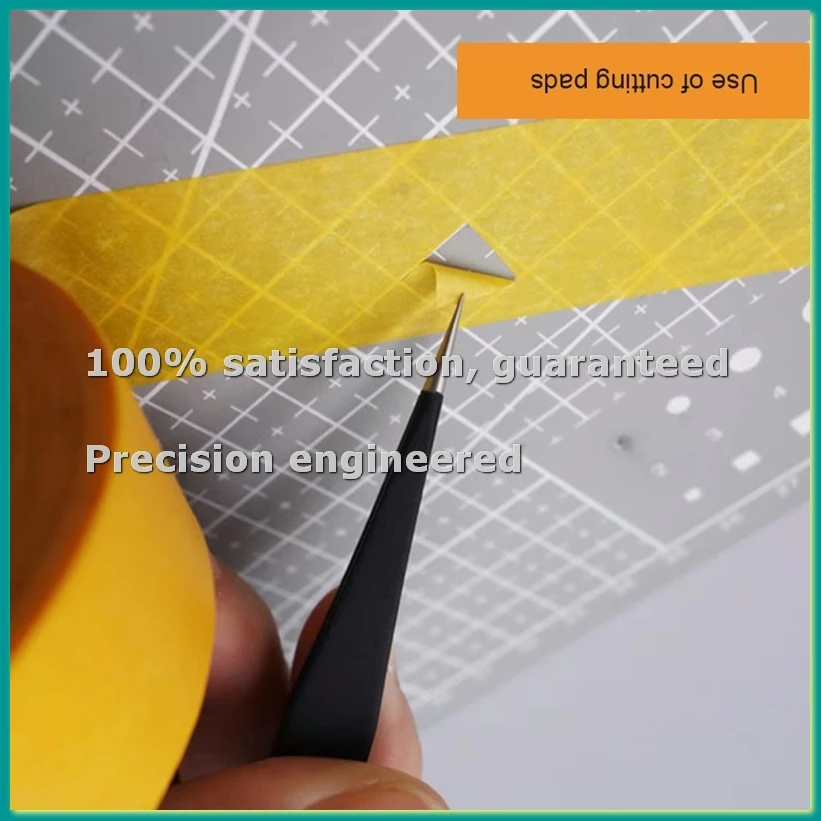18 Rolls Precision Model Masking Tape Fine Line DIY Cover Tape for Model Hobby Tool Set Width 6/8/10/12/15/18/20/24/30mm-A55K