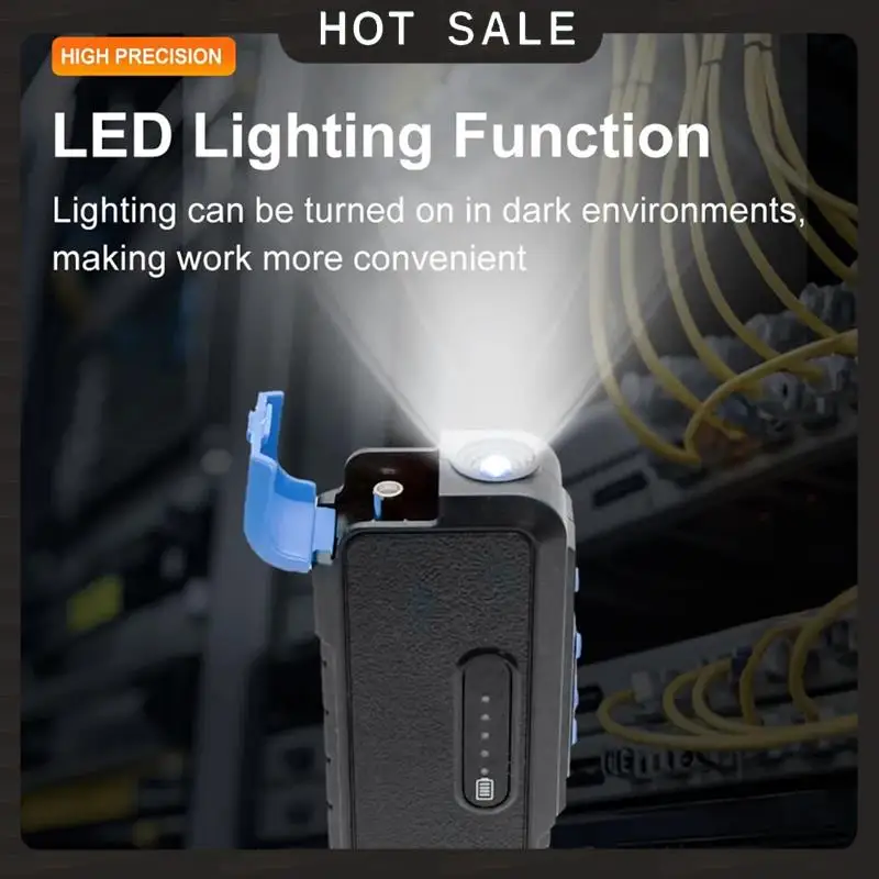 24-Hour Delivery Red Light Tester 50Mw Rechargeable VFL Cable Fiber Optic Visual Fault Locator Featuring LED Lighting Function