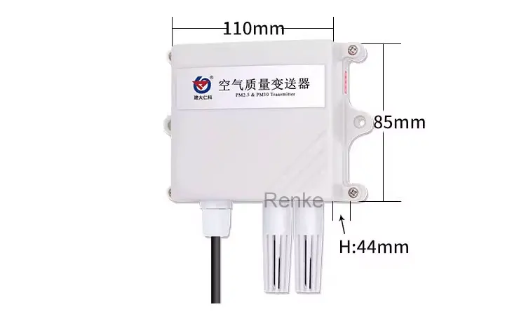 O Pm.2.5 exterior monitora o sistema de monitoramento da poluição da qualidade do ar do sensor
