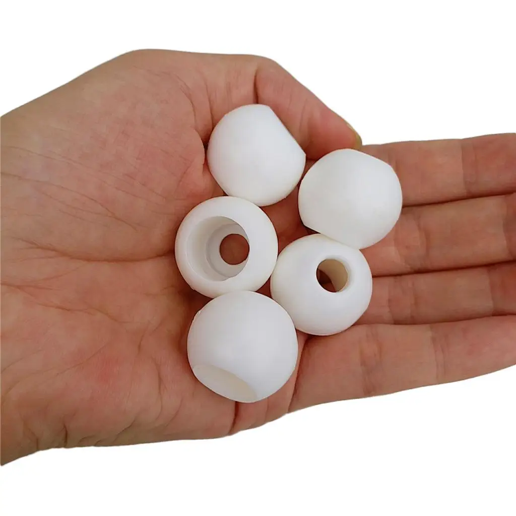 Plastic Toggle Buckles Rope Ball End Lock for Clothing Shoelaces Tent Awning Boat Trailer Cable Management
