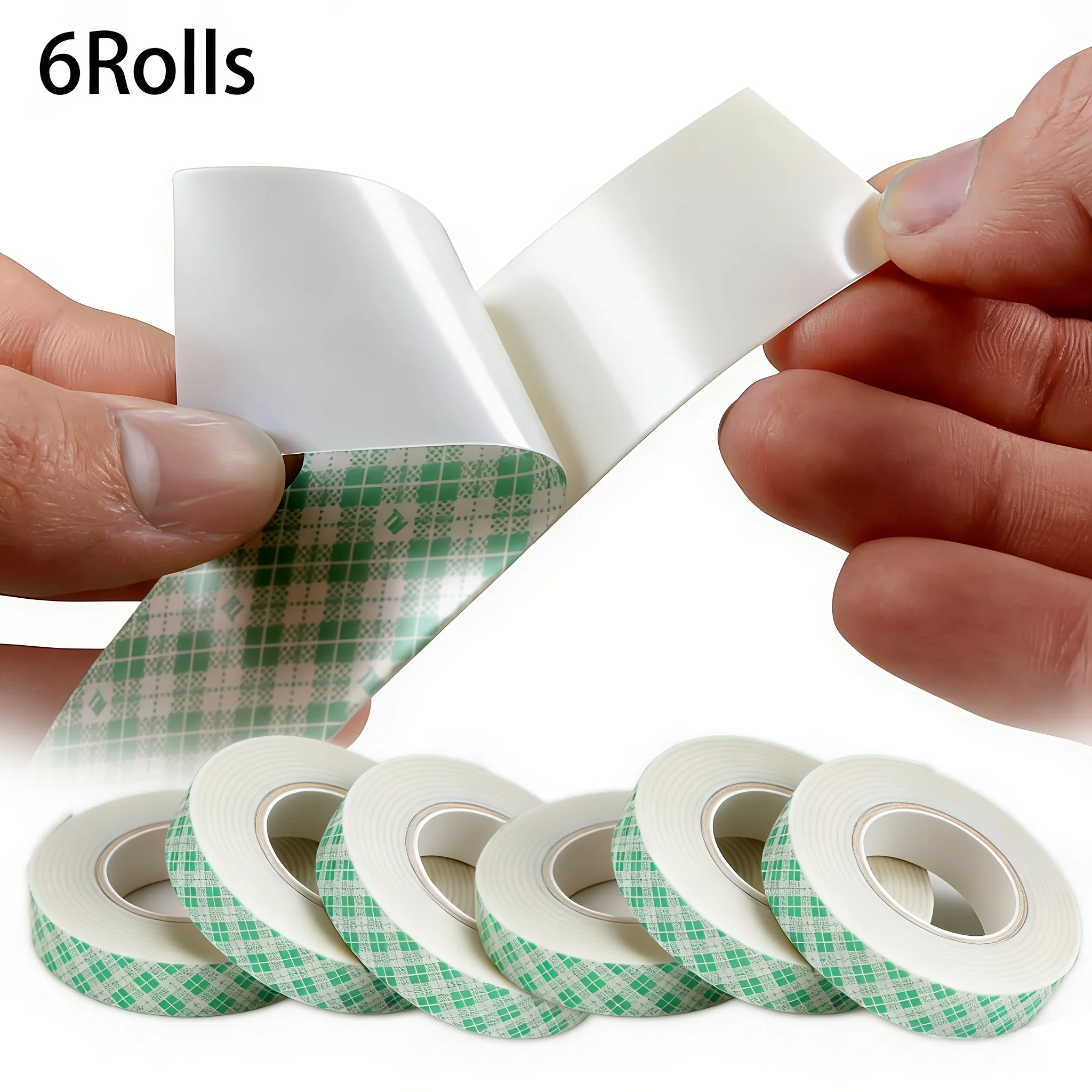 6 rollos de cinta adhesiva de  - Xfasten Woodworking Double Sided Tape reseña y precio