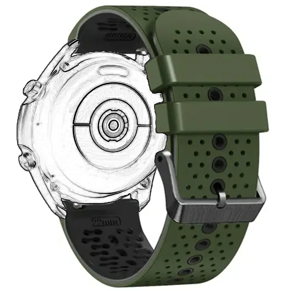 สมาร์ทนาฬิกาซิลิโคน Strap22MM สําหรับ Zeblaze Vibe7 Pro/Stratos3 2 กีฬาสําหรับ Zeblaze Btalk3 GPS Ares/3 โดยนุ่มสายรัดข้อมือ