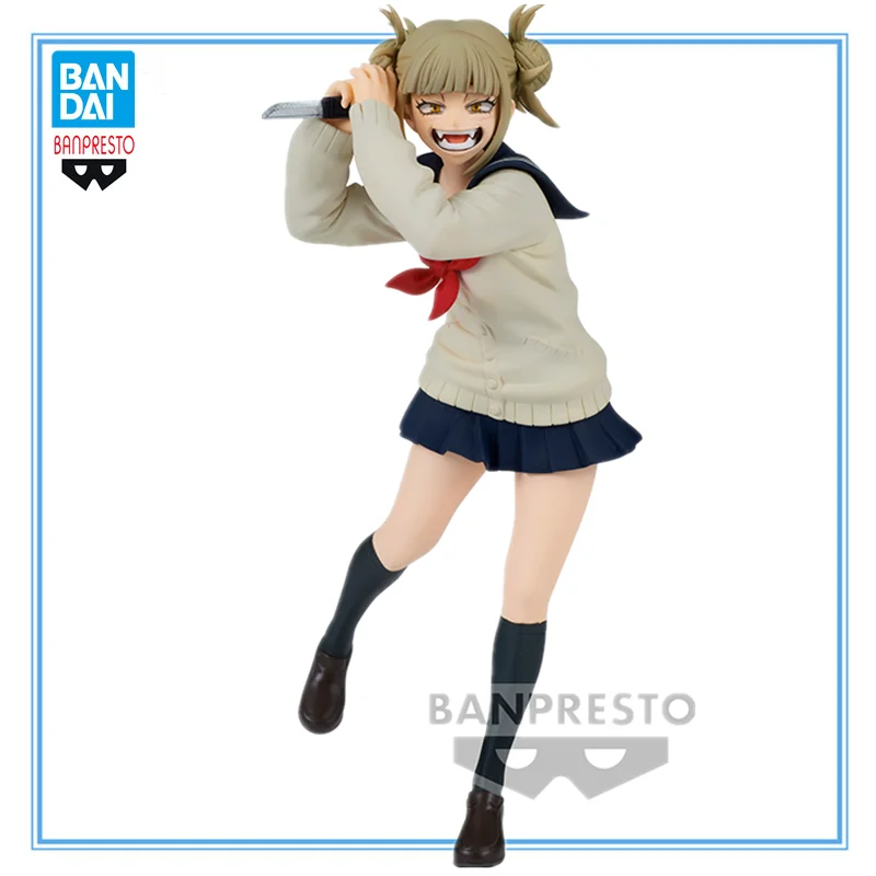 

In Stock Original BANPRESTO My Hero Academia Cross my body / Himiko Toga 15CM PVC Anime Figure Action Figures Model Toys