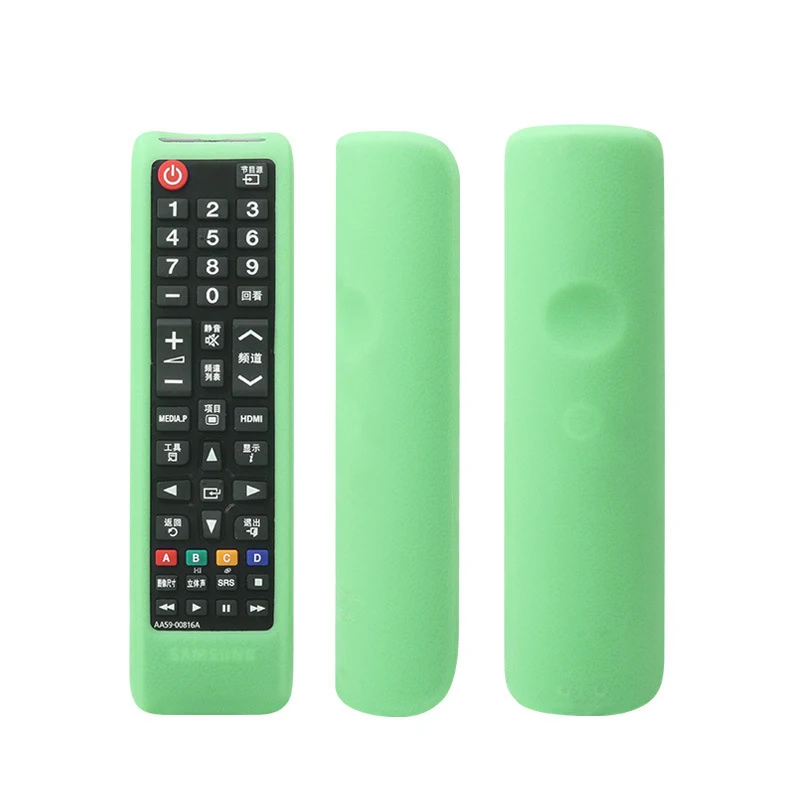 Para samsung caso tv aa59-00816a 00813a 00611a 752a caso de controle uma distância de controle de proteção remota de transporte de silício
