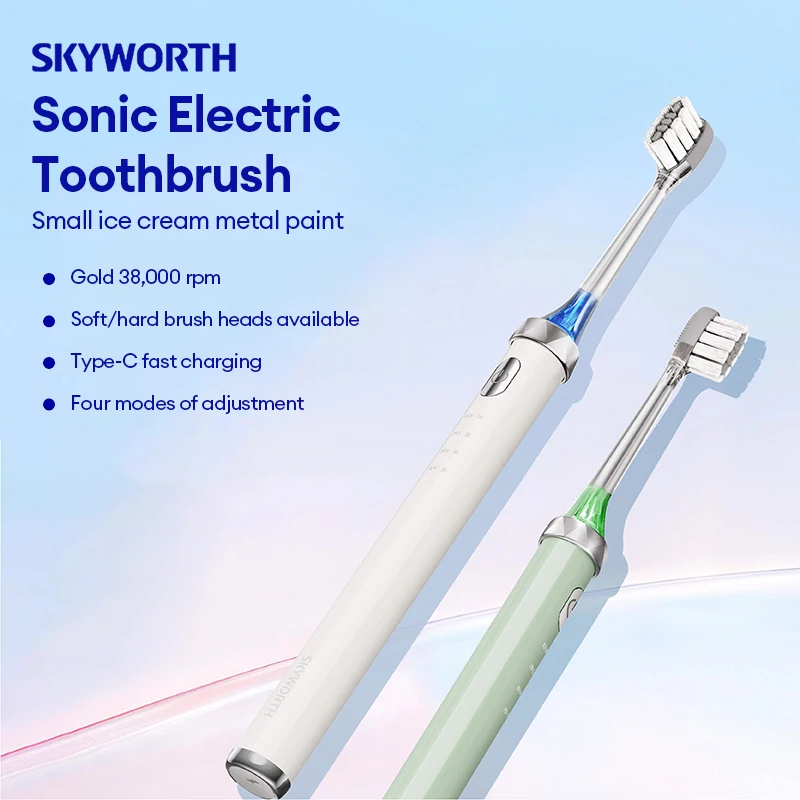 Choice Skyworth XG3 Magnetic Levitation Sonic Electric Toothbrush Portable Waterproof Cleaning Travel Electric Toothbrush Gift