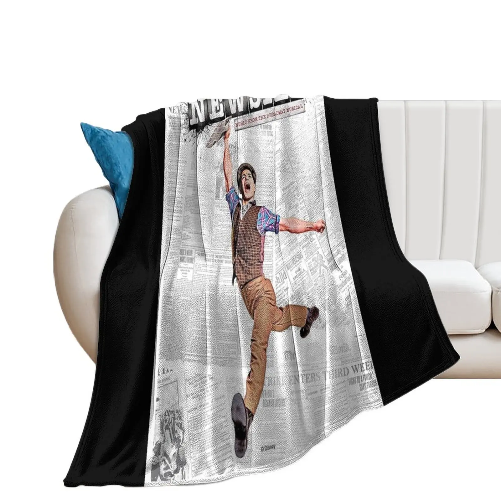 

Newsies Broadway Throw Blanket For Sofa Thin for winter Blankets