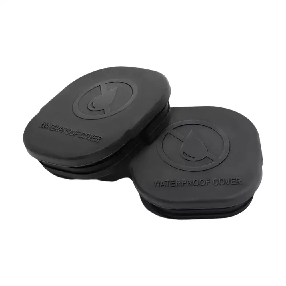 Para ford ranger 2023 ~ 2024 eixo traseiro capa protetora de borracha feixe à prova de areia acessórios do carro quadro traseiro esteira vedação