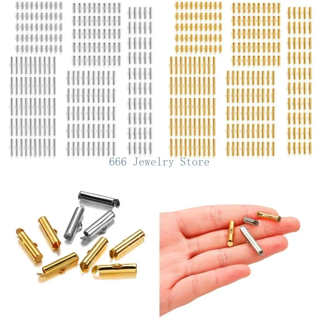 

F2TD 250 PCS Универсальные ювелирные компоненты Компоненты Warwire разъединители на конце застежки