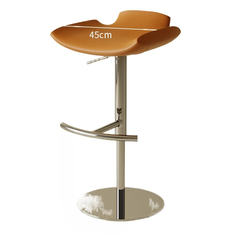 

Lifting and rotating bar chair Minimalist bar chair Modern simple home high bar stool Island high chair