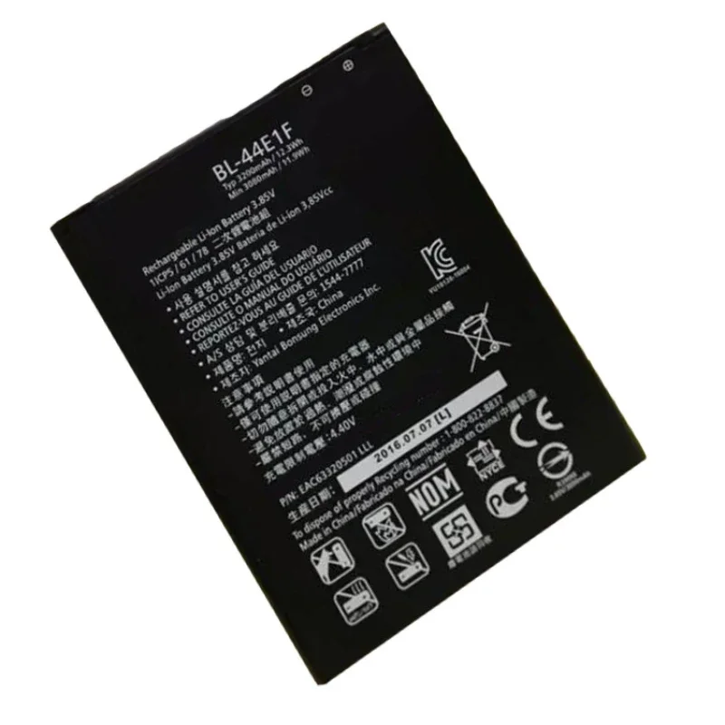 BL-44E1F New Battery 3200mAh Battery For LG V20 H990 F800 VS995 US996 LS995 LS997 H990N H910 H918 For LG Stylus3 For LG V20
