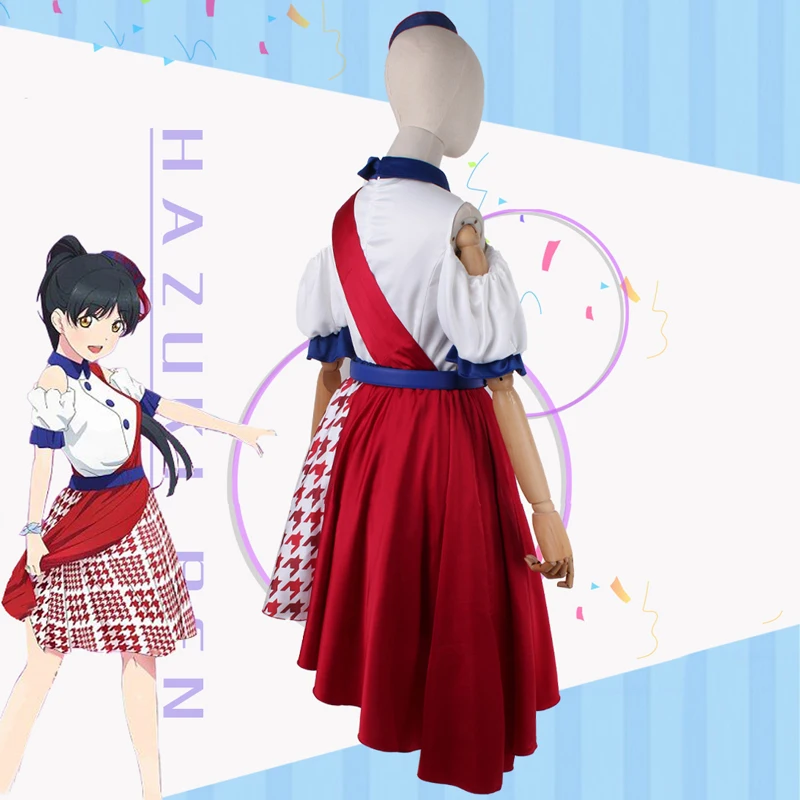 The Anime lovelive cos Hazuki Ren Cosplay Start! True Dreams Liella member Idol female Costume R