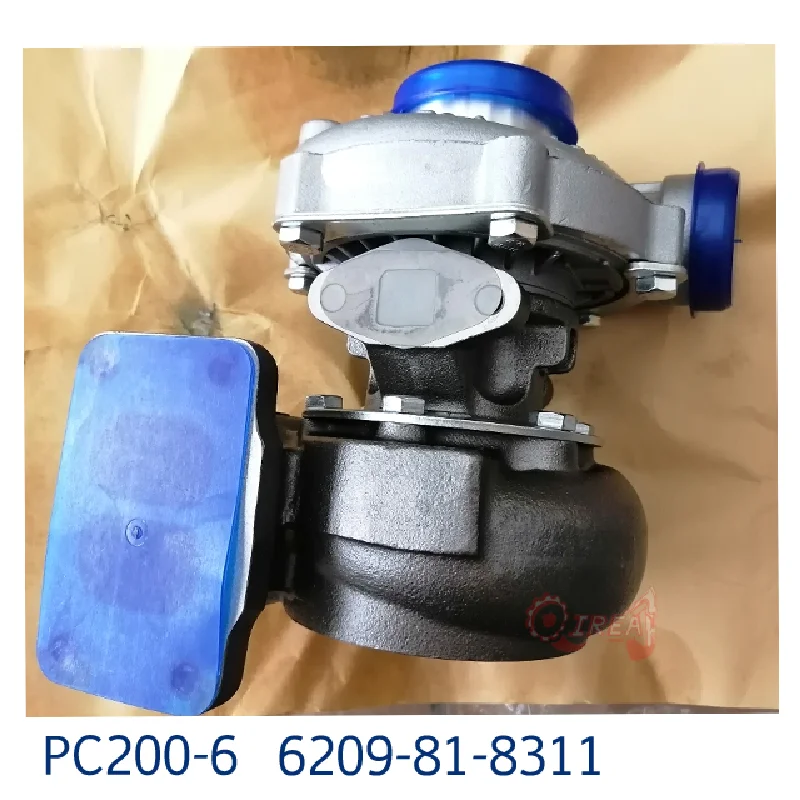 For Komatsu PC200-6 Turbocharger 6209-81-8311 700836-0001 For T300 TA3103 S6D95L Excavator Parts