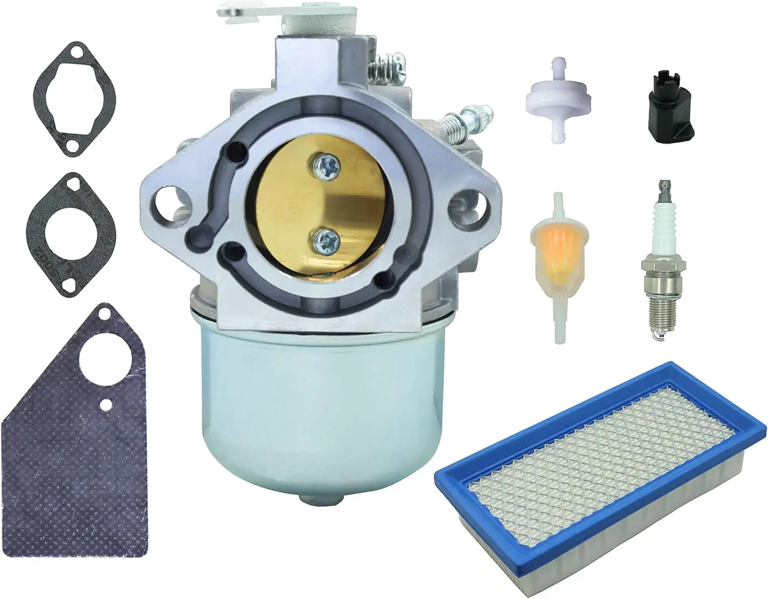 Carburetor Fit For BS 498838 499029 497164 497844 695503 Lawn Mower Parts with air Filter
