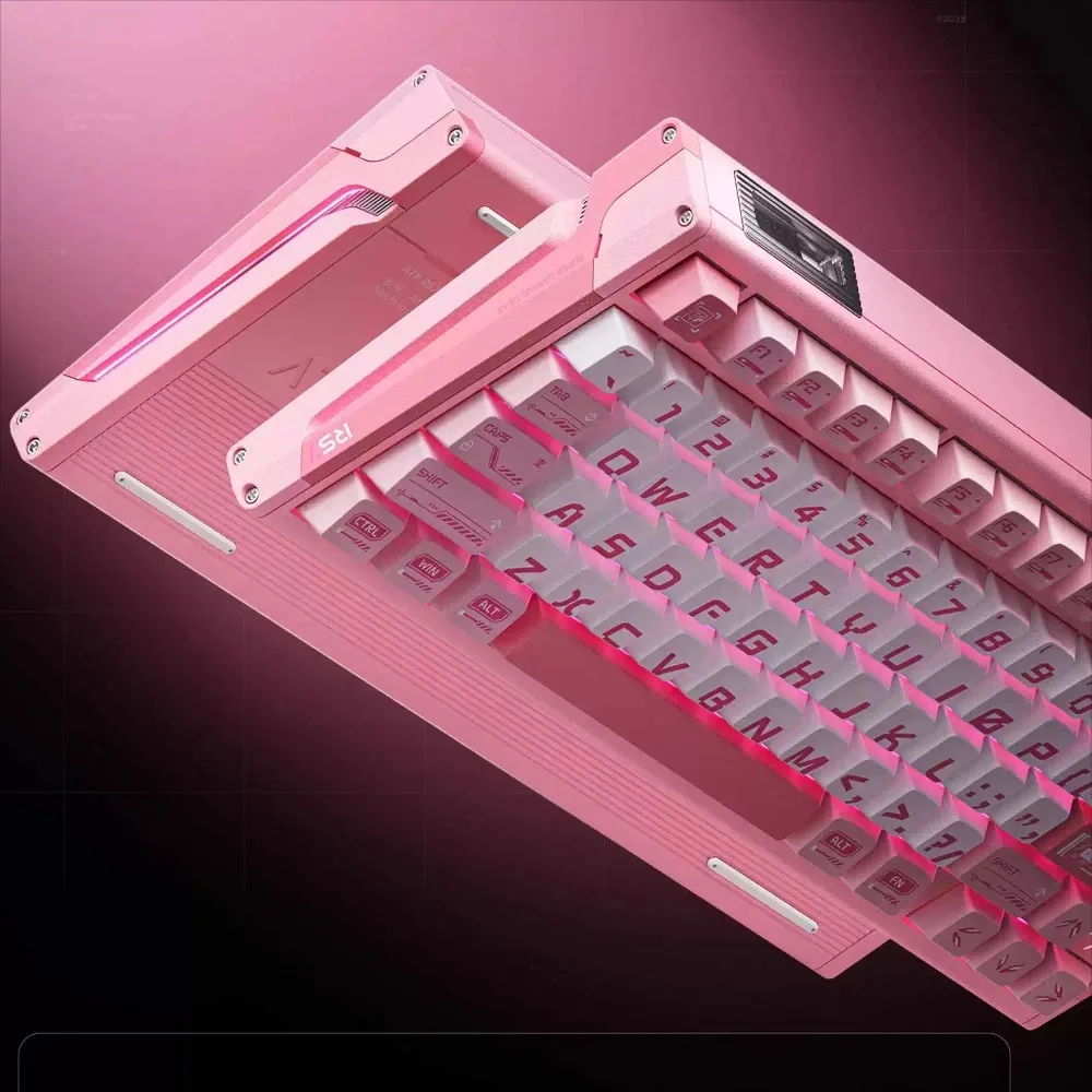 

ATK RS7 V2 Механическая клавиатура 8K Скорость покатания Проводная игровая клавиатура с возможностью горячей замены Алюминиевый сплав Игровые аксессуары с низкой задержкой Подарки