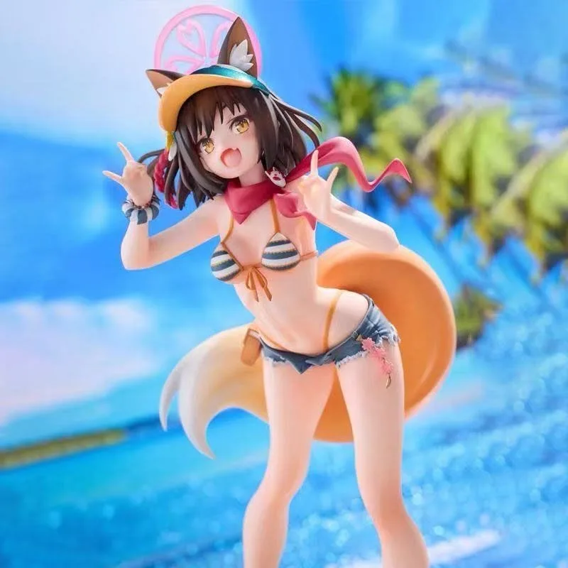 

Hot Sale Kuda Izuna Figure Swimsuit Beach Ver. Anime Beauty Girl Collectible Model Desk Decor Ornament Gift for Anime Fans