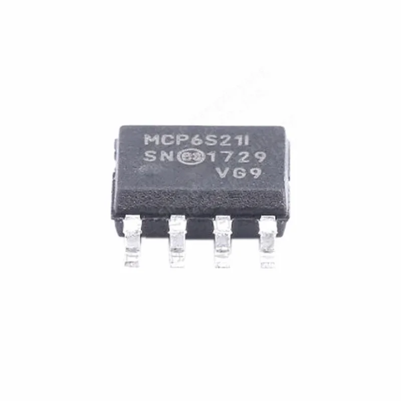 5PCS MCP6S21-I pacchetto SOP-8 chip amplificatore operazionale buffer schermo MCP6S21I