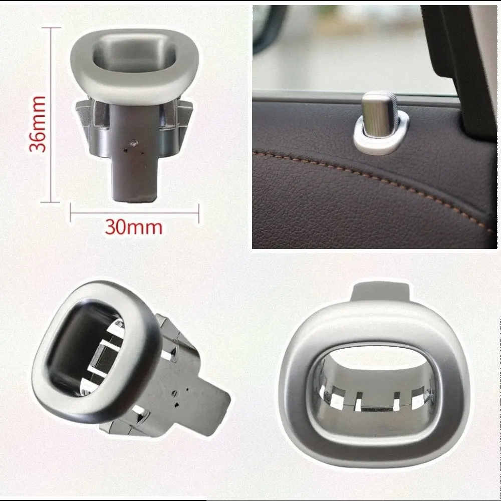 S-class for Lock Trim Door Lock Knob Robust Metal Material Precision Engineering Direct Replacement Part Sleek Silver Finish