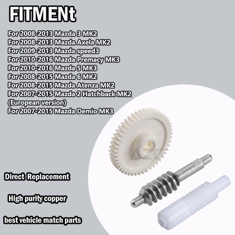 Car Door Side Mirror Electric Fold Motor 48 Teeth metal gear set