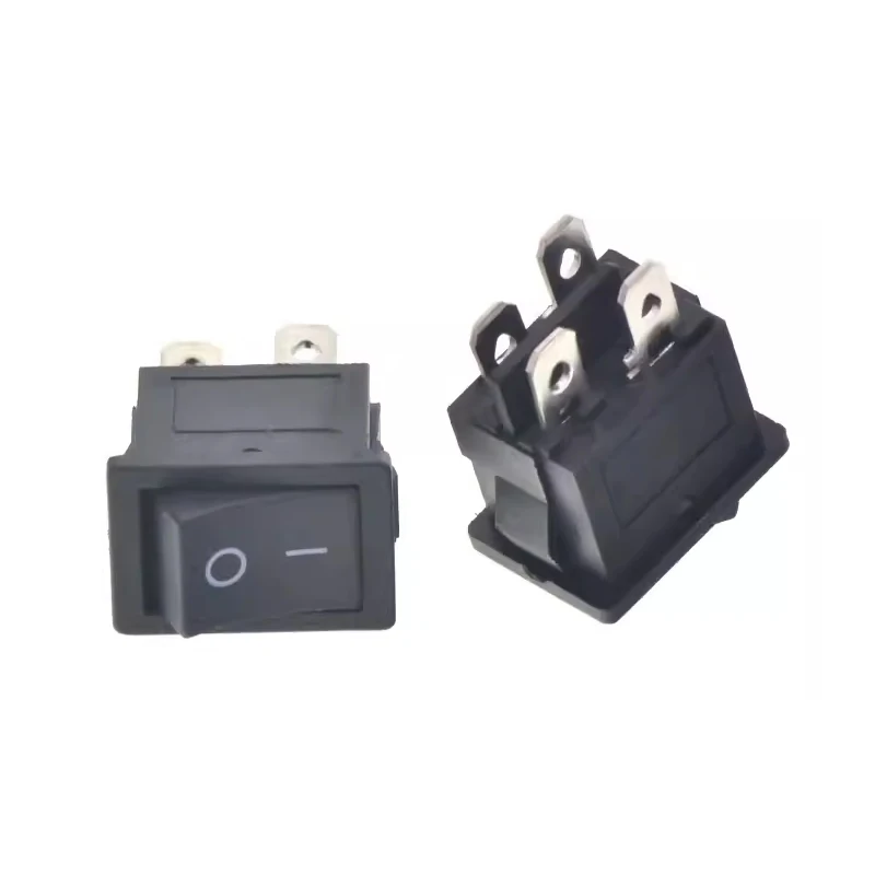 5PCS KCD1 2PIN 3PIN On/Off Square Plastic Rocker Switch DC AC 6A/250V Car Dashboard DIY Toy Parts Power Switch Light Switch