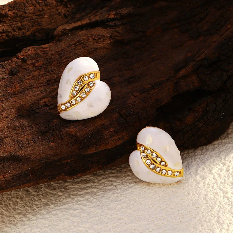 موضة جديدة ملونة قطرة الزيت زهرة أقراط مطلية بالذهب الفولاذ المقاوم للصدأ البوهيمي رومانسية مجوهرات هدايا الحفلات اليومية للنساء #2