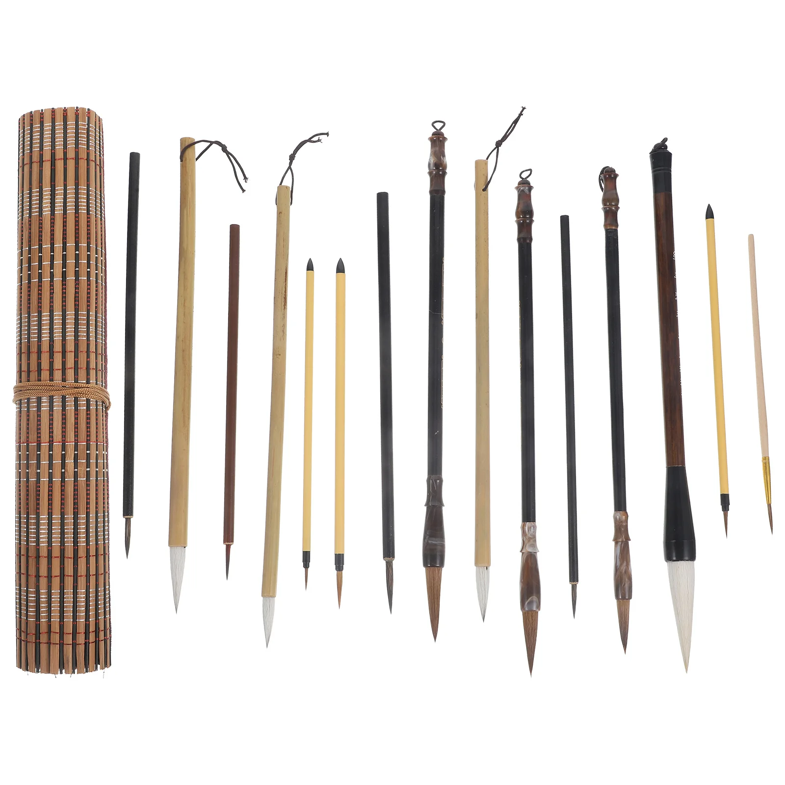 مجموعة فرشاة الخط الصيني، قلم رسم ذو طرف رفيع، أدوات فنية تقليدية للمبتدئين، مجموعة أدوات الكتابة الدقيقة #5