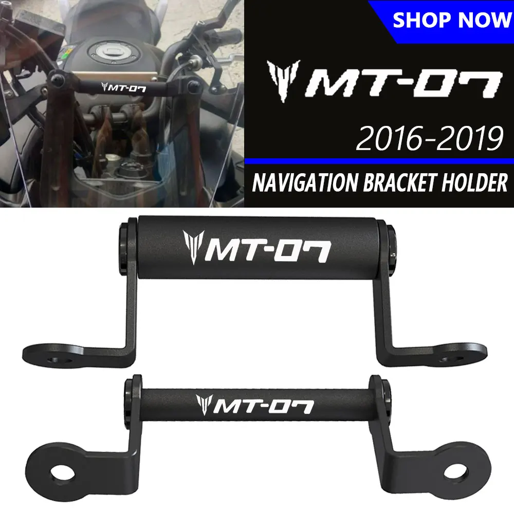 

For Yamaha MT-07 MT07 Tracer 7 / 700 GT Tracer7 700GT MT 07 12/22MM Motorcycle Phone Holder Stand GPS Navigation Plate Bracket