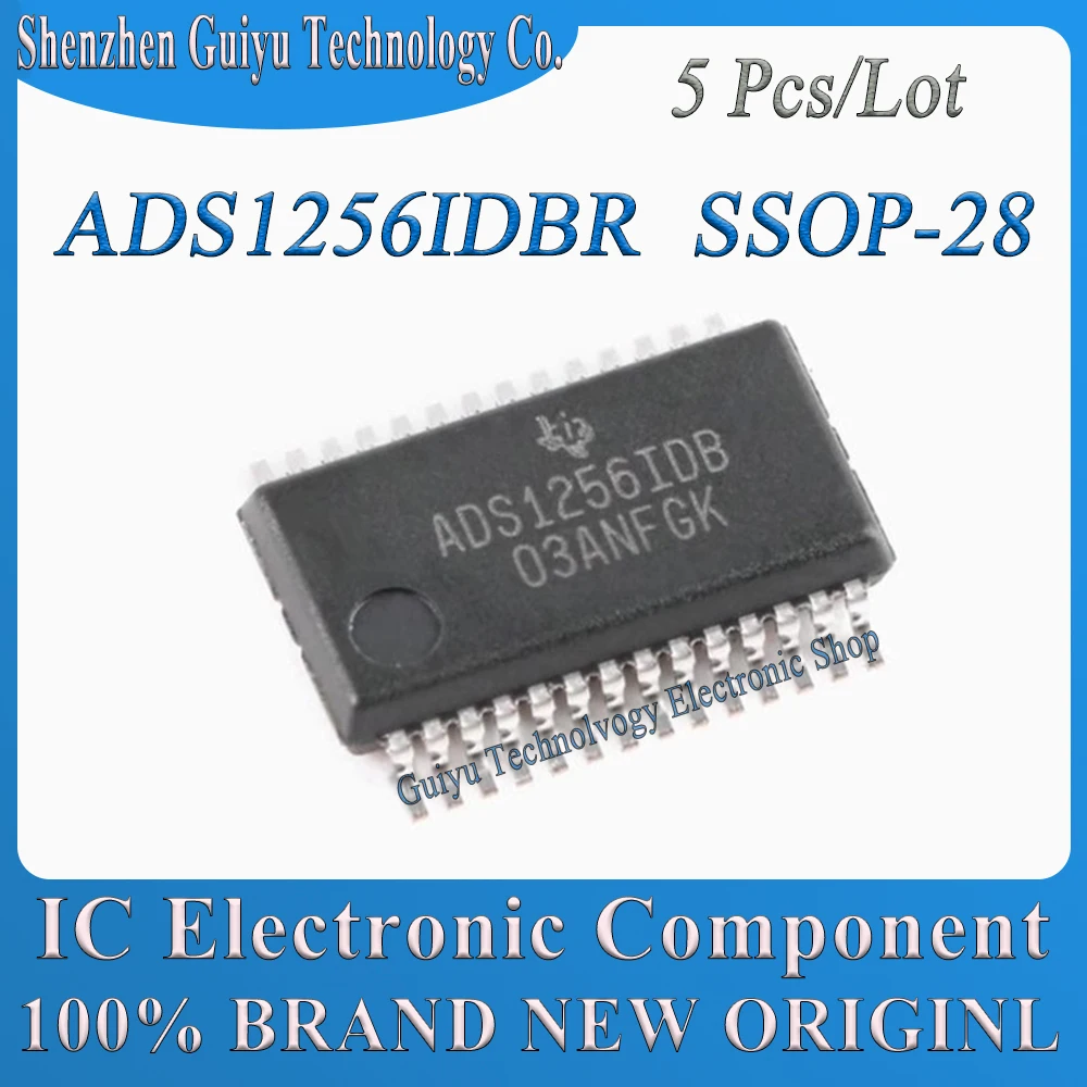 

5 Pcs/Lot ADS1256IDBR ADS1256IDB ADS1256ID ADS1256I ADS1256 ADS SSOP-28 IC Chip