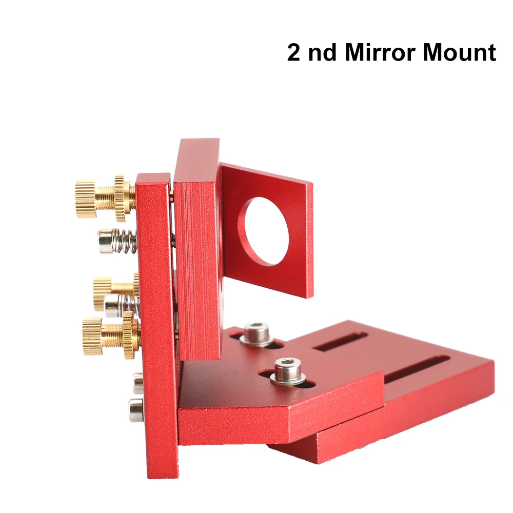 HAOJIAYI CO2 segundo espejo rojo de montaje de espejo 25mm montaje Integrativo para máquina de corte Lase