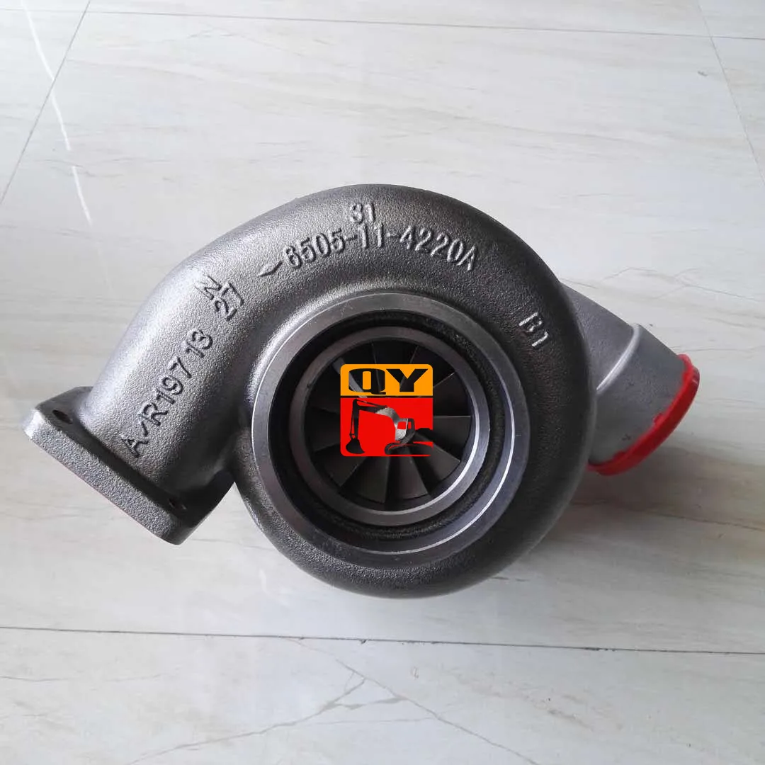 D155AX-1 construct machine  6505-11-4220 Turbocharger KTR110G-EC4A